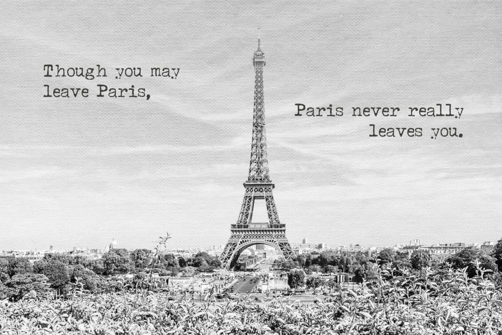 Iconic Eiffel Tower Paris by Melanie Viola — canvas wall art