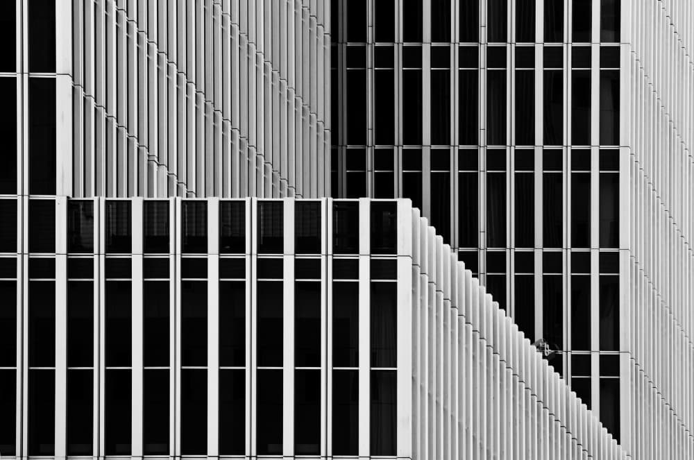 Dynamic Architectural Geometry by Greetje van Son — canvas wall art