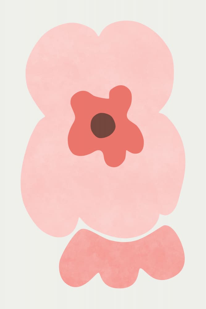 Soft Pink Bloom by amini54 — canvas wall art