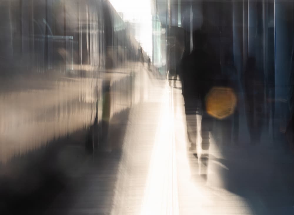 Urban Motion Blur by HAN dong hee — canvas wall art