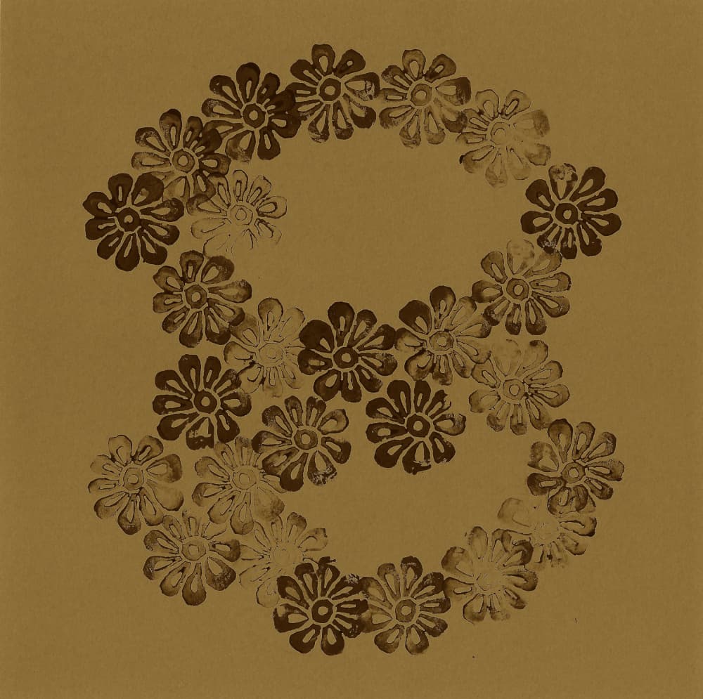 Earthy Floral Pattern by Santhosh ch — canvas wall art