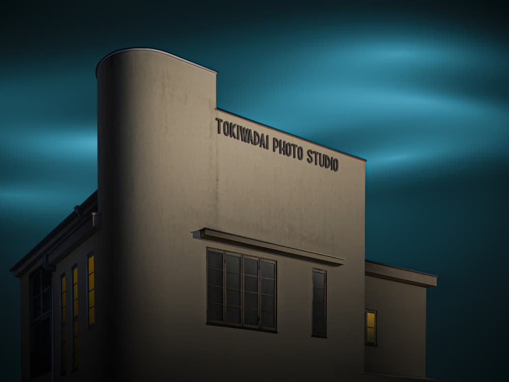Art Deco Studio Night by Shuchuan Liu — canvas wall art