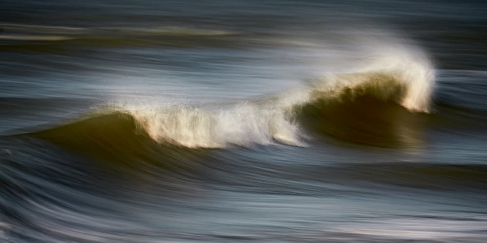 Breaking Golden Wave by Bodo Balzer — canvas wall art