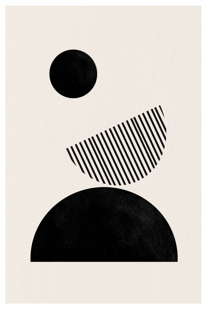 Geometric Harmony by THE MIUUS STUDIO — canvas wall art