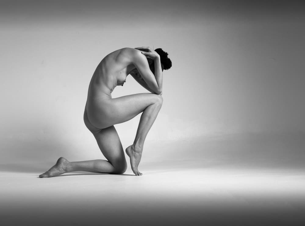 Graceful Nude Form by Enis Onur — canvas wall art