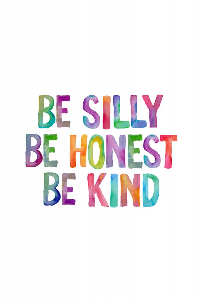 Colorful Inspirational Quote by Brett Wilson — canvas wall art