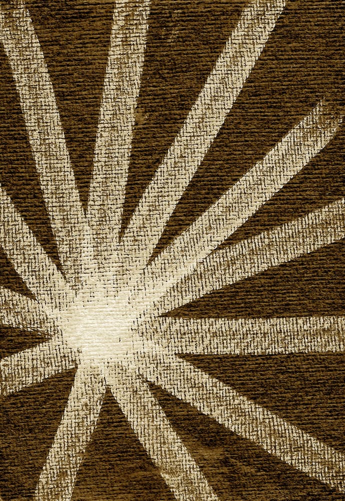 Vintage Sunburst Pattern by Santhosh ch — canvas wall art