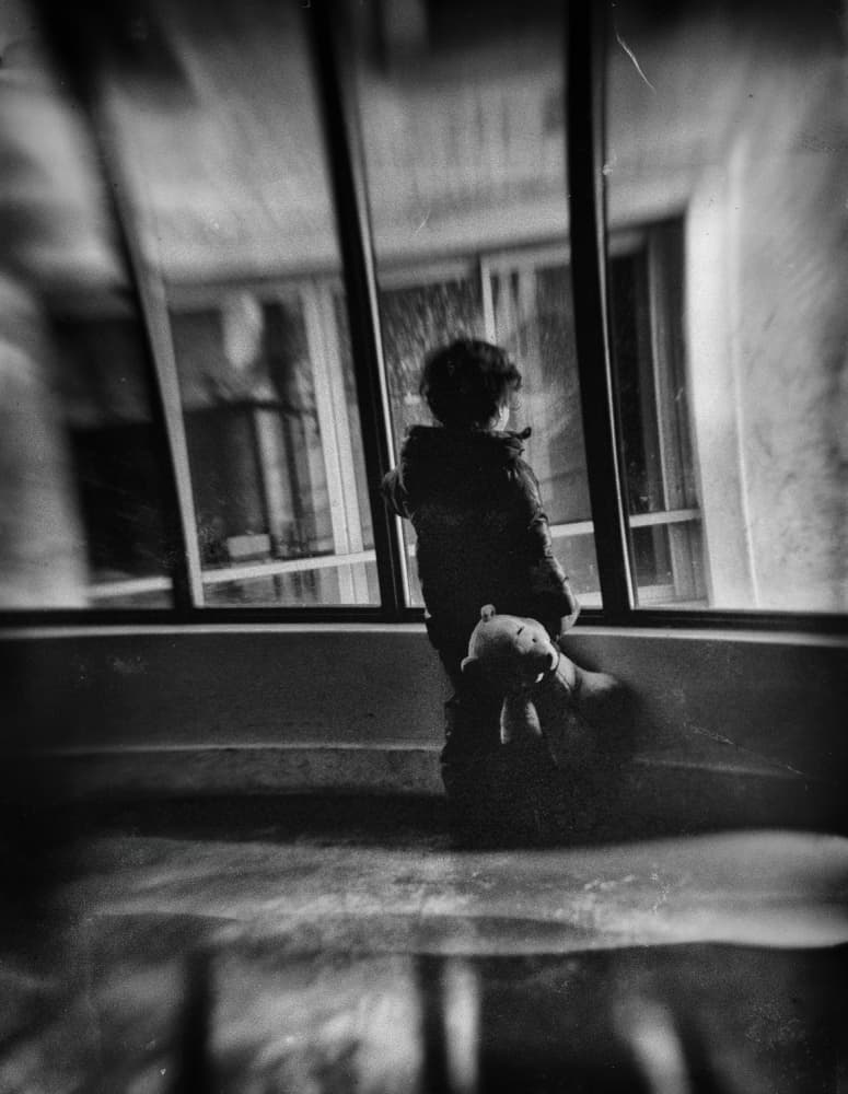 Solitary Child's Window by Eric Drigny — canvas wall art