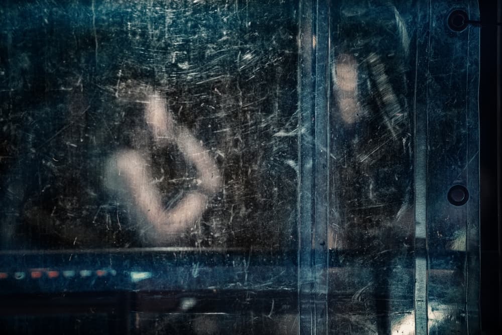 Mysterious Blurred Figure by Vito Guarino — canvas wall art
