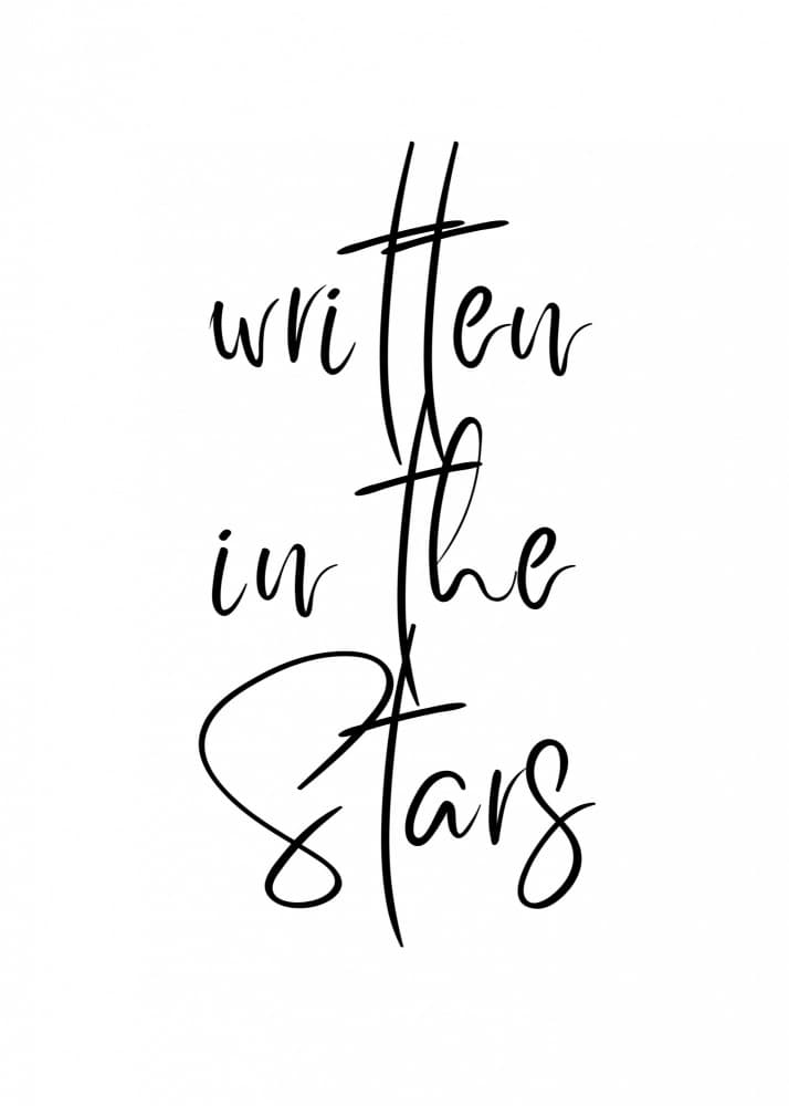 Written In The Stars by Kristina N. - SoulArt Shop — canvas wall art