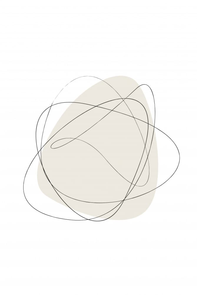 Soft Organic Shapes by Oju Design — canvas wall art