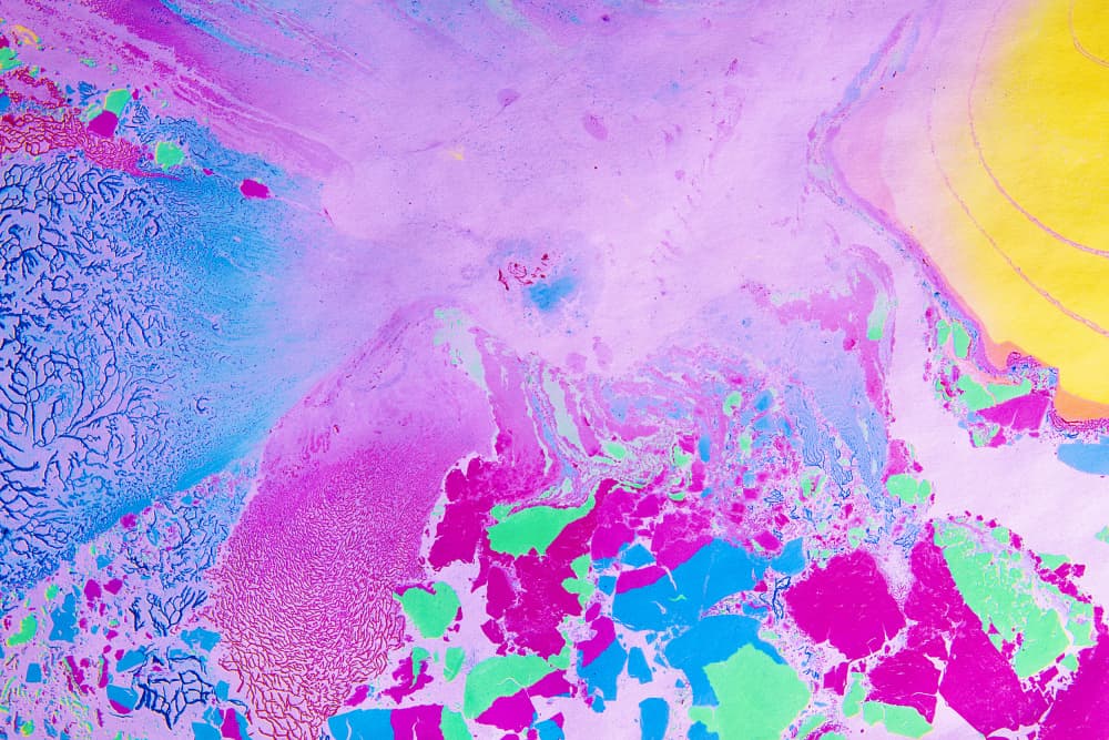 Colorful Abstract Flow by Julia Ramiro — canvas wall art