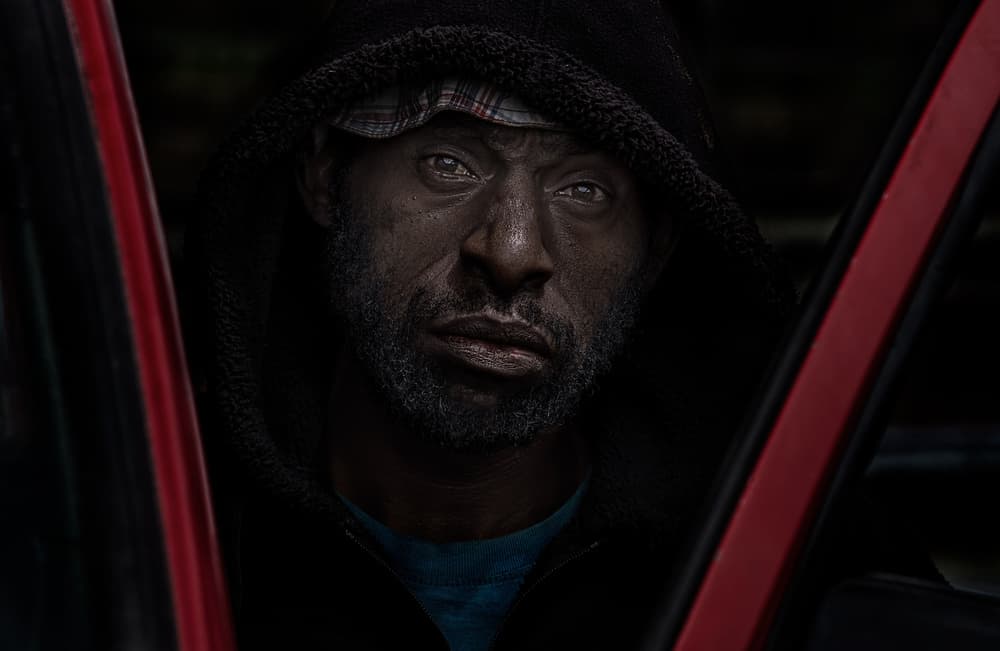 Intense Hooded Gaze by Joxe Inazio Kuesta Garmendia — canvas wall art