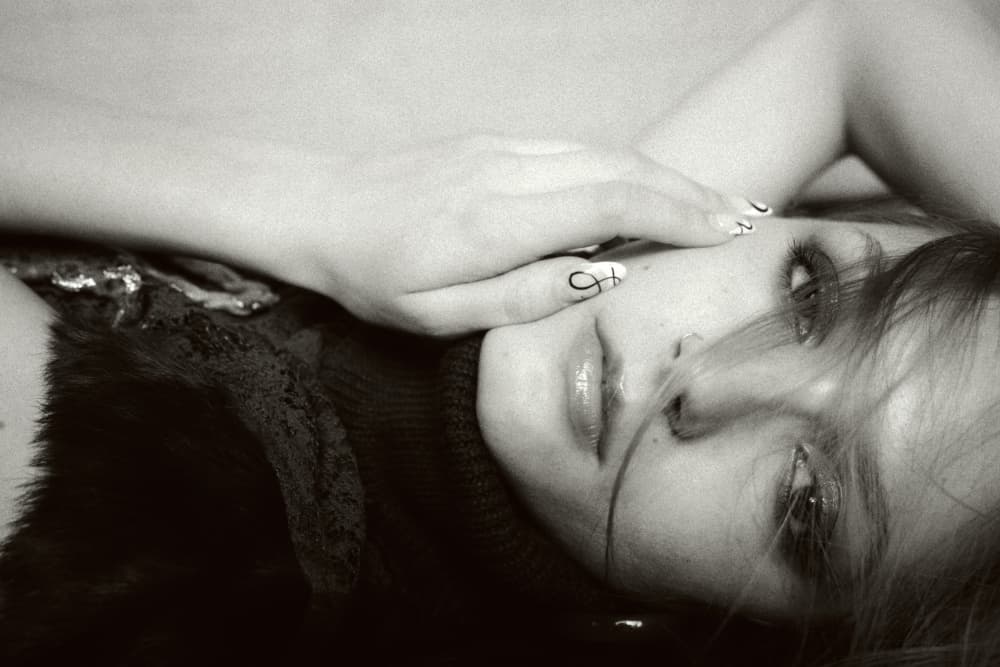 Pensive Woman Portrait by Steffen Lauterbach — canvas wall art