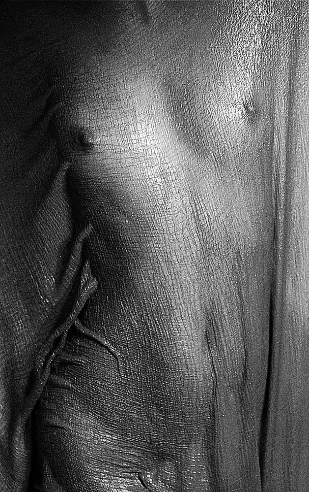 Draped Female Form by Bogdan Bouşcă — canvas wall art