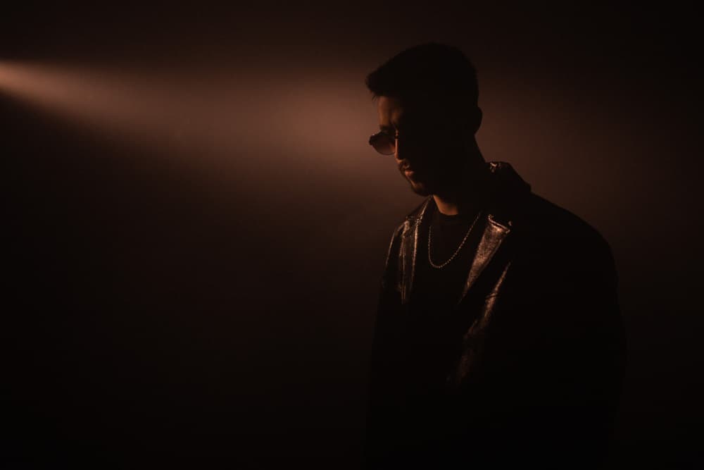 Mysterious Man in Shadow by M. Emre Erol — canvas wall art