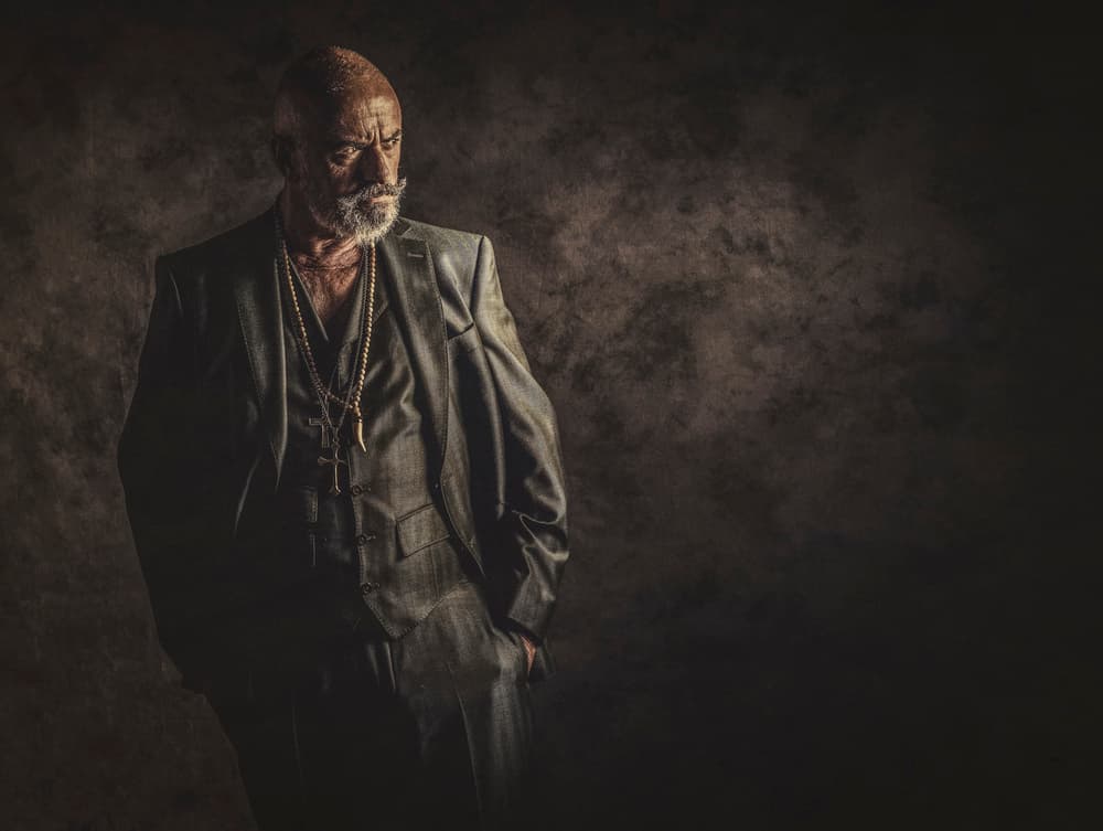 Powerful Old Man by gNo — canvas wall art