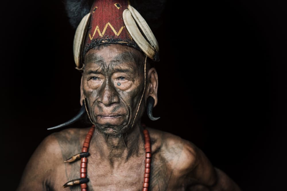 Dignified Tribal Elder by Trevor Cole — canvas wall art