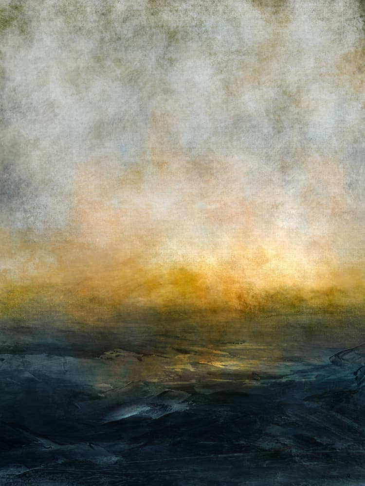 Tramonto by Dan Hobday — canvas wall art