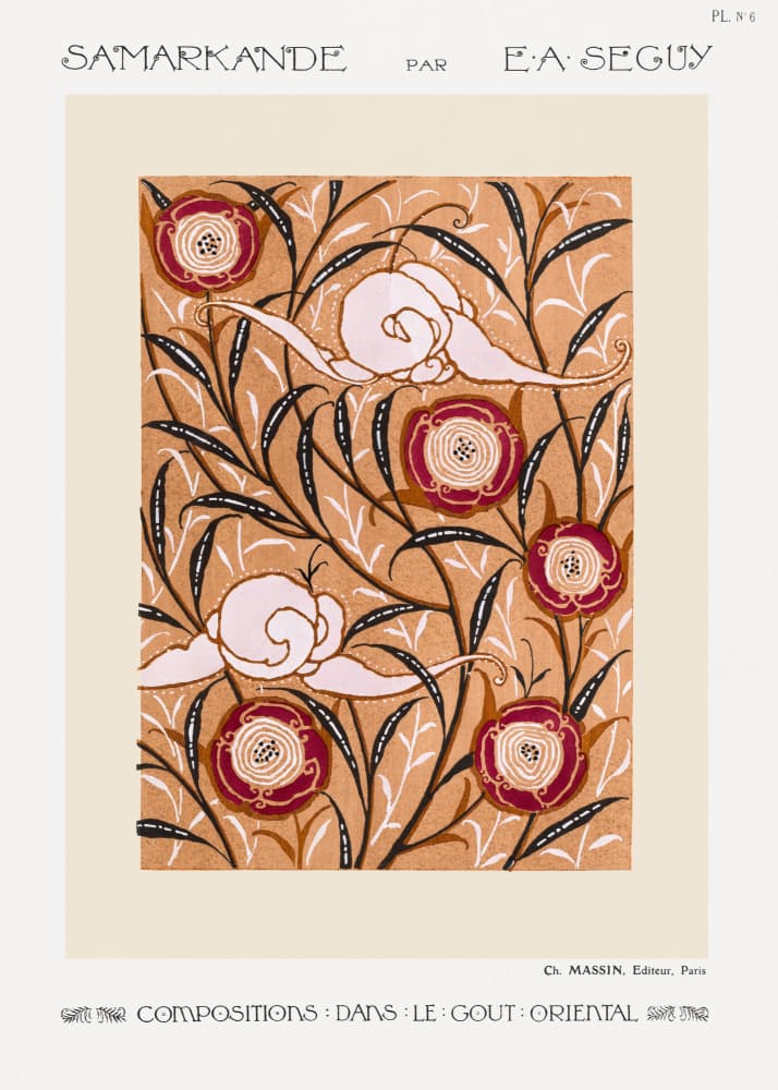 Samarkande 6 by Emile Alain Seguy — canvas wall art