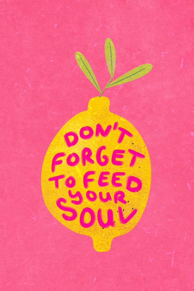 Soulfood Lemon by Raissa Oltmanns — canvas wall art