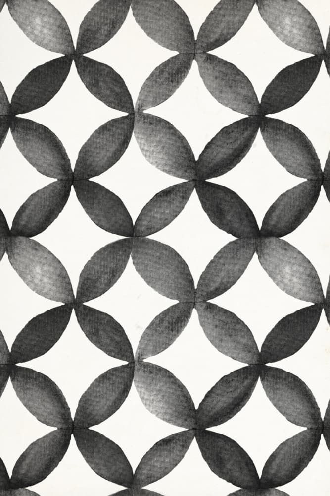 Organic Interlocking Ovals by Fun Qui — canvas wall art