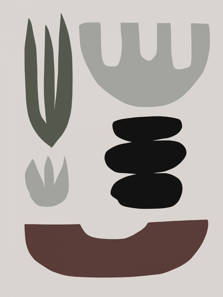 Shapes by Dan Hobday — canvas wall art