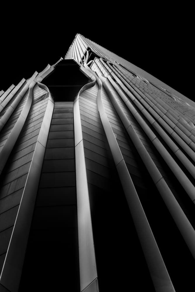 Sleek Urban Spire by Jeffrey Wong — canvas wall art