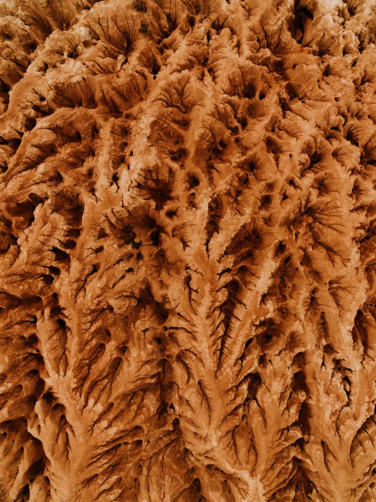 Eroded Desert Landscape by Javier Pardina — canvas wall art