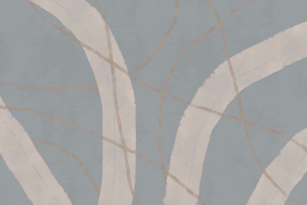 Serene Flowing Curves by Dina Dankers — canvas wall art