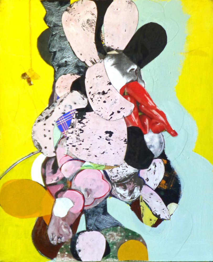 Grotesque Surreal Figure by Pascal Marlin — canvas wall art