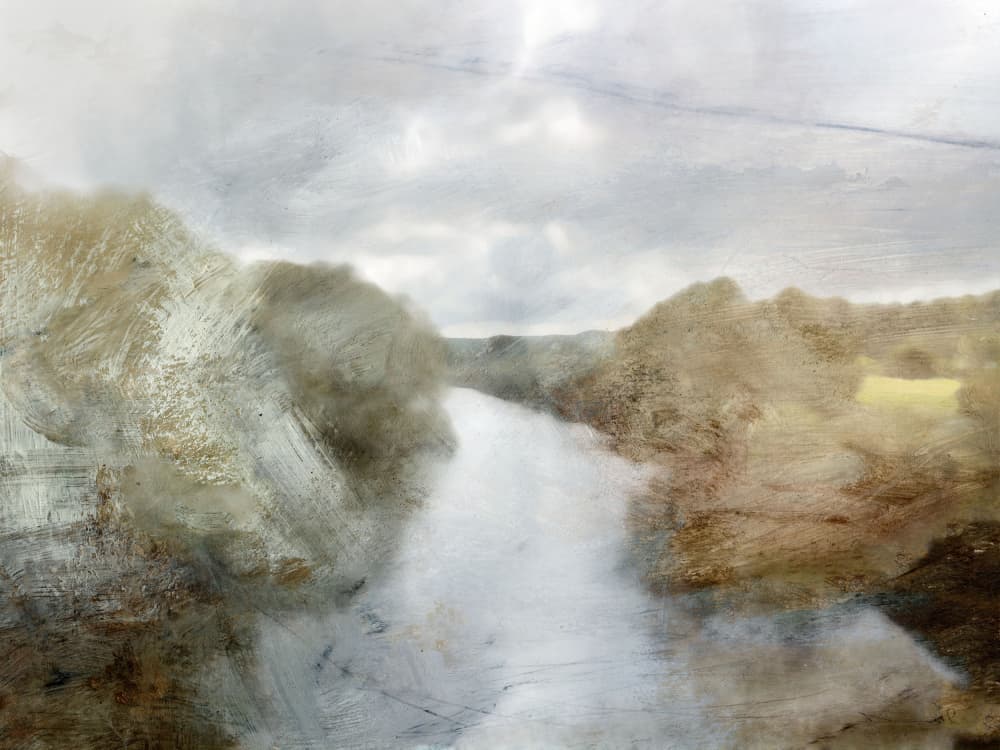 River by Dan Hobday — canvas wall art
