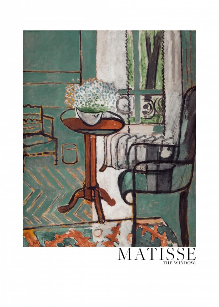 Henri Matisse's the Window (1916) by Henri Matisse — canvas wall art