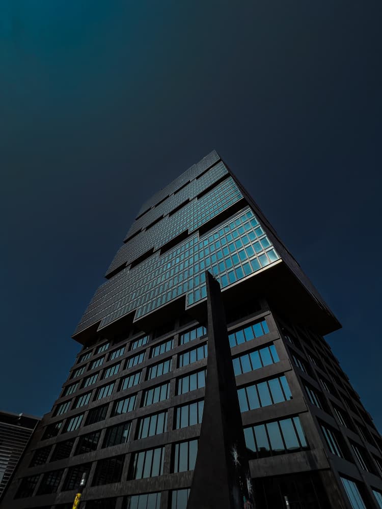 Sleek Urban Architecture by Dmitrii Rabeev — canvas wall art