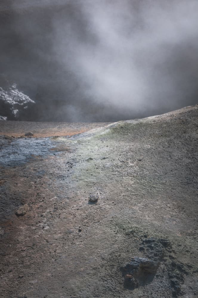 Steaming Volcanic Earth by Photolovers — canvas wall art
