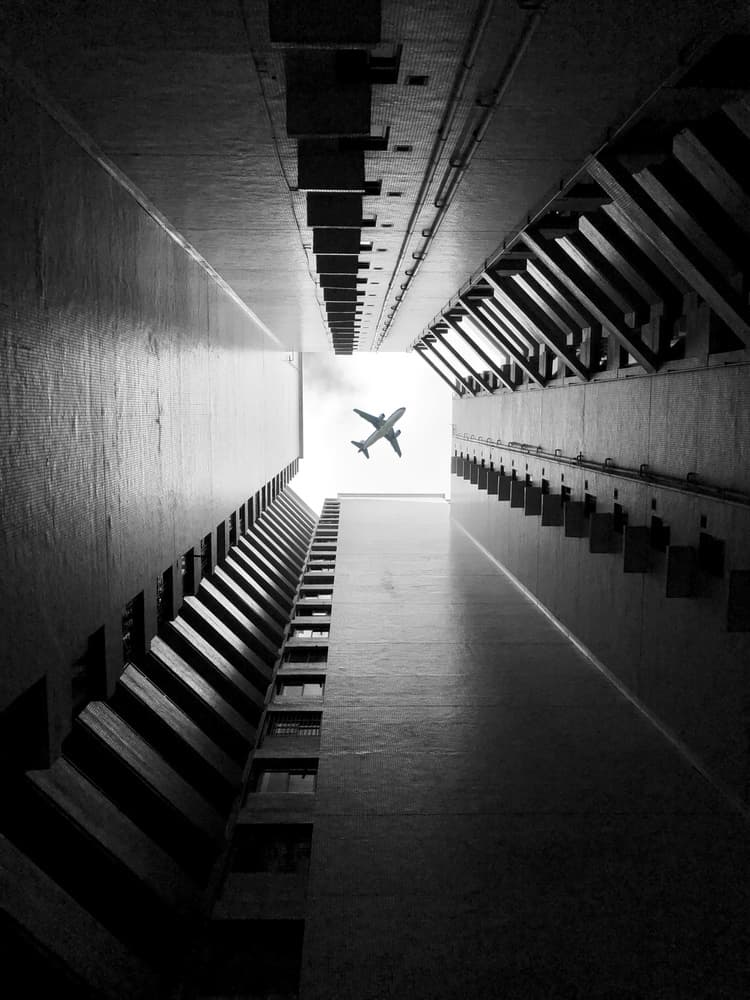 Urban Flight by Ivy Deng — canvas wall art