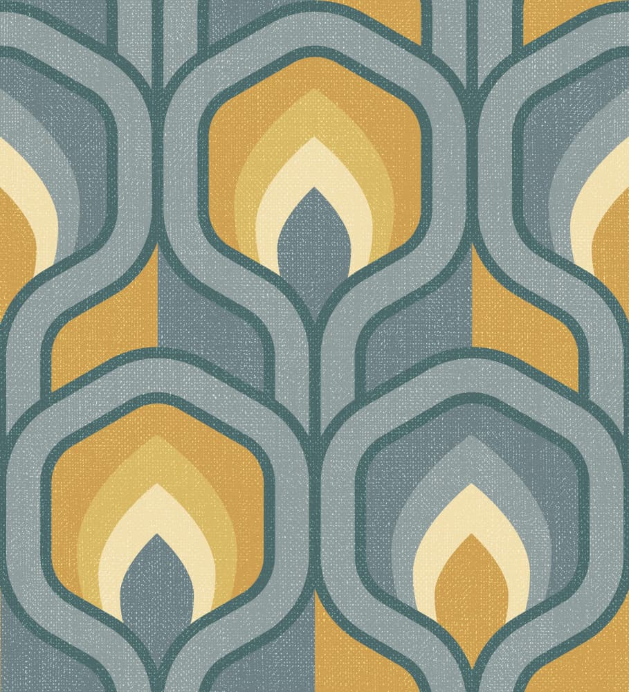 Mid-Century Groovy Pattern