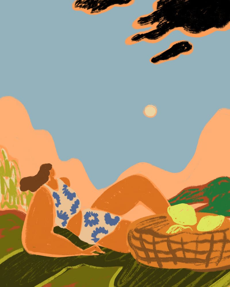 Sweet Summer by Arty Guava — canvas wall art