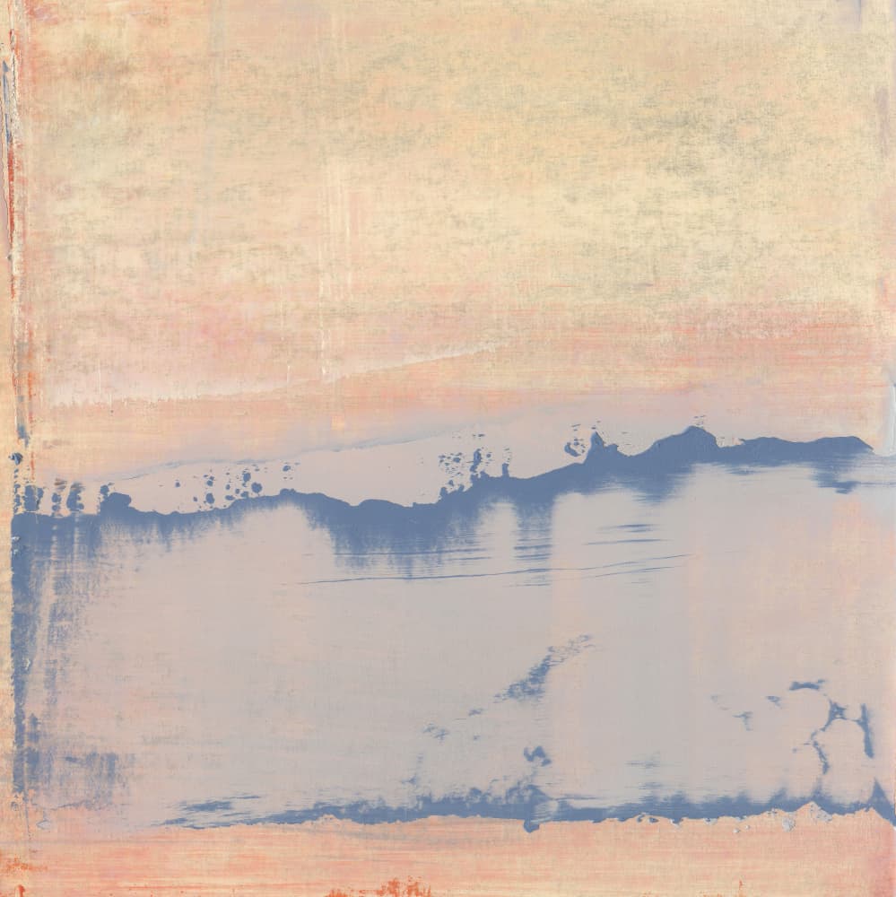 Quiet Horizon Abstract by Jared Hankins — canvas wall art