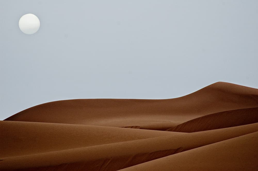 Desert Sun Dunes by Raffaele Maglione — canvas wall art