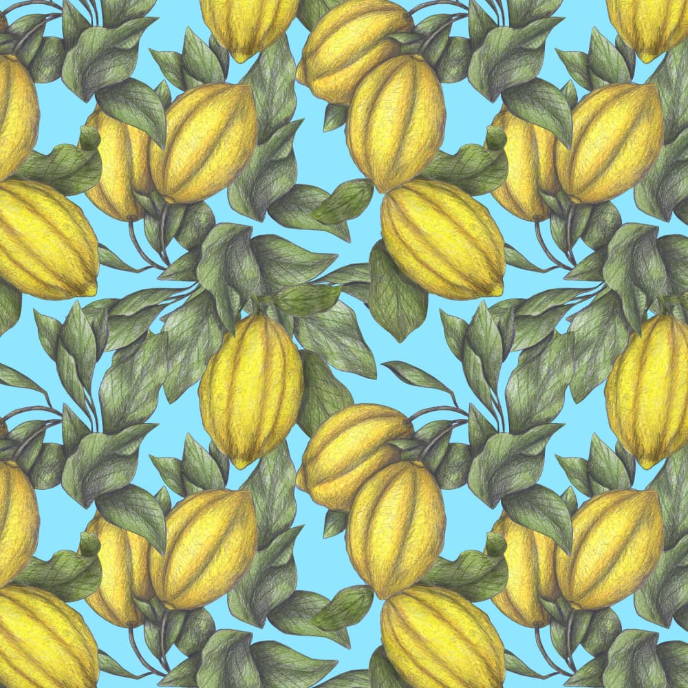 Vibrant Lemon Pattern