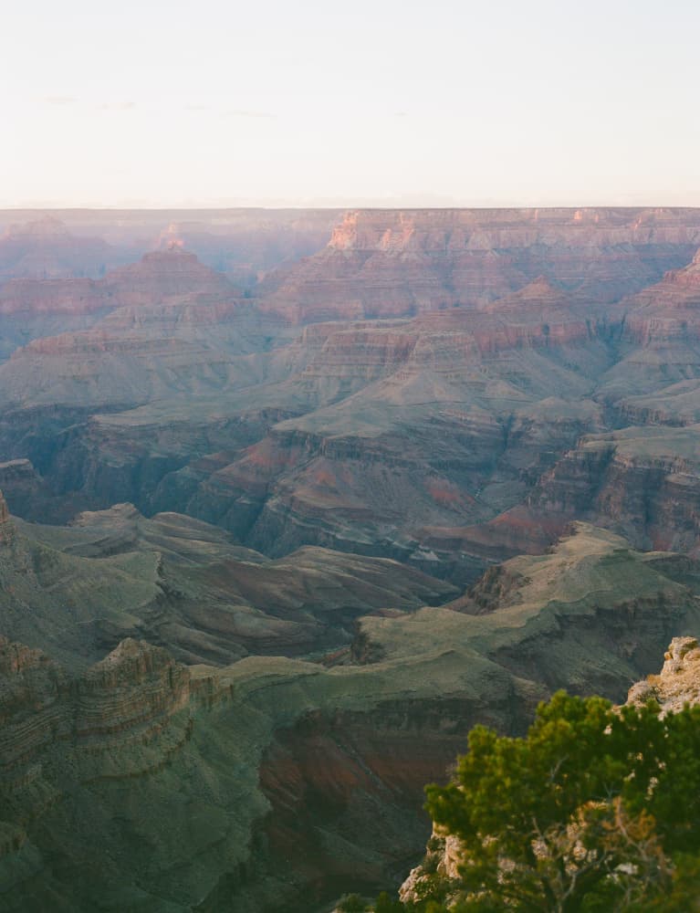 Layered Canyon Landscape by Bethany Young — canvas wall art