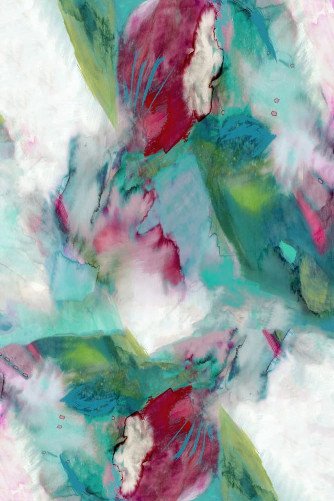 Fluid Abstract Colors by cartissi — canvas wall art
