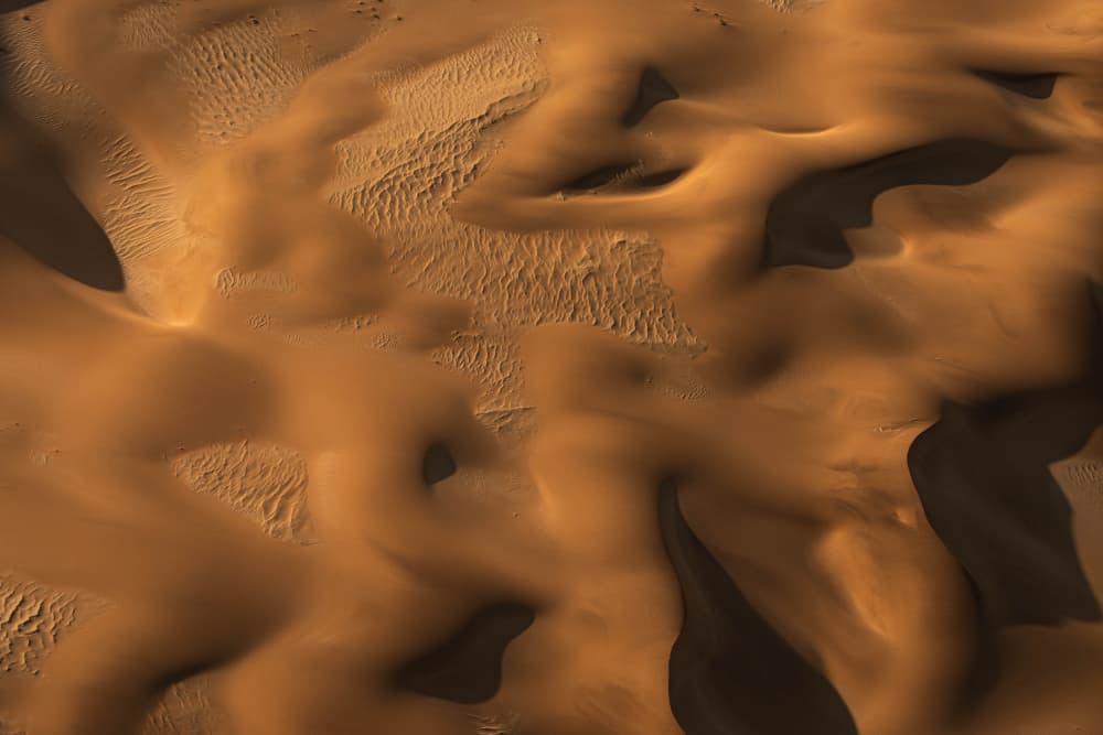 Golden Desert Dunes by Johan Enslin — canvas wall art
