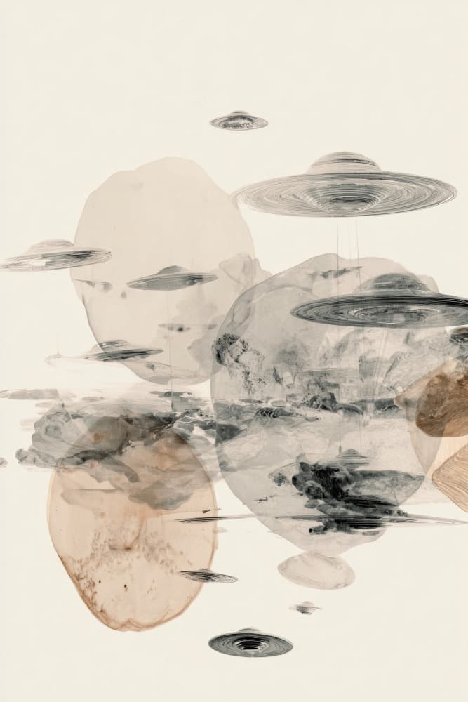 The Silent Fleet by Treechild — canvas wall art
