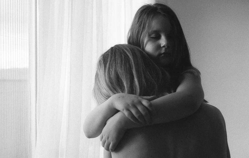 Child's Loving Hug by Svetislav Cvetkovic — canvas wall art
