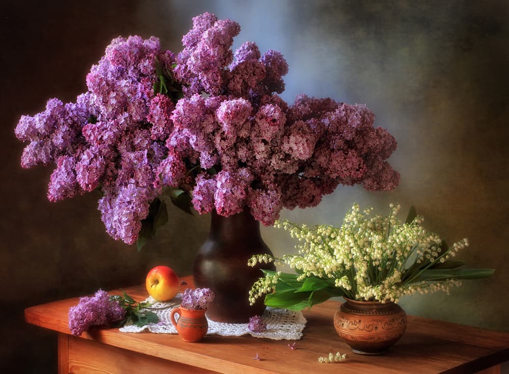 Spring Floral Still Life by Tatyana Skorokhod — canvas wall art