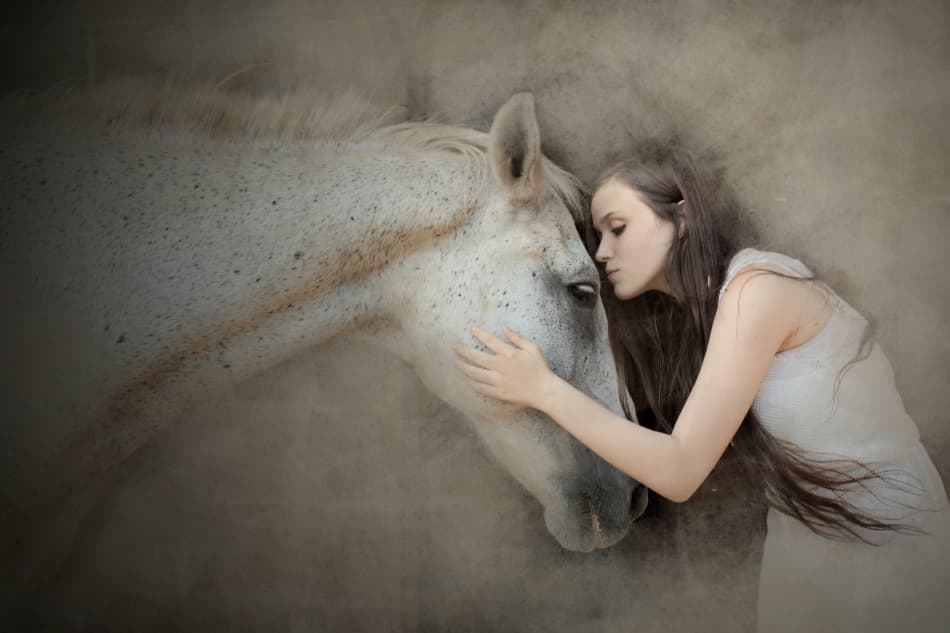 Ethereal Bond by Olga Mest — canvas wall art