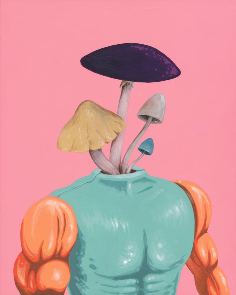Dr Fun Guy by Famous When Dead — canvas wall art