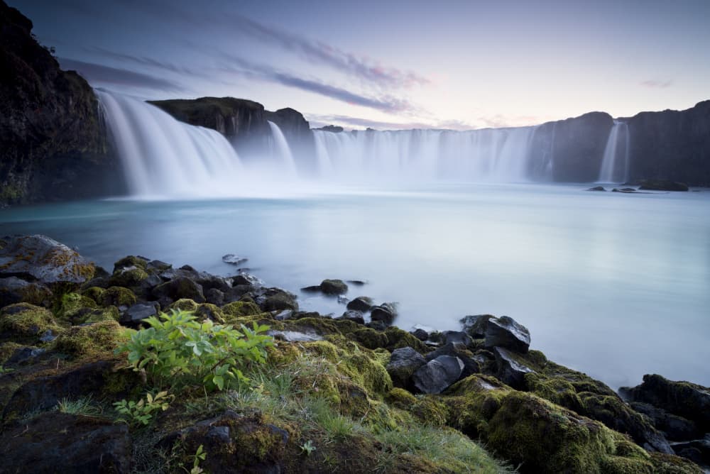 Godafoss by Stefan Hefele — canvas wall art